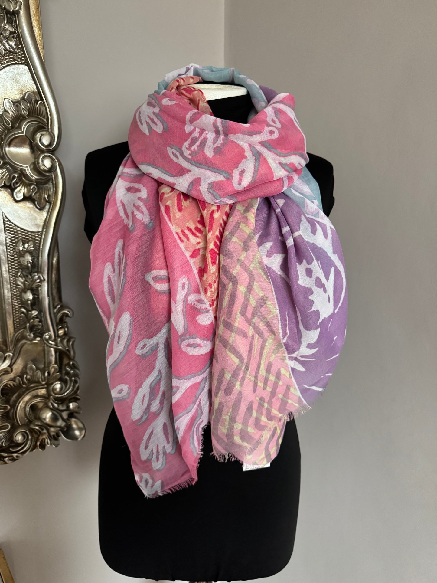 Pastel Print Scarf