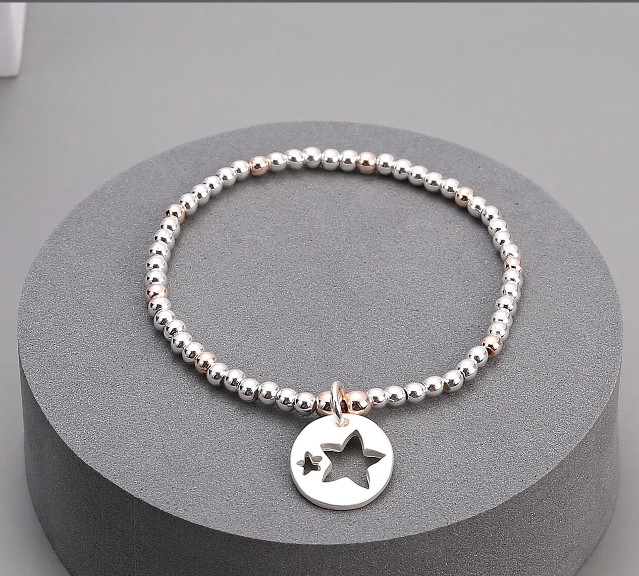SS26 Open Star Disc Bracelet