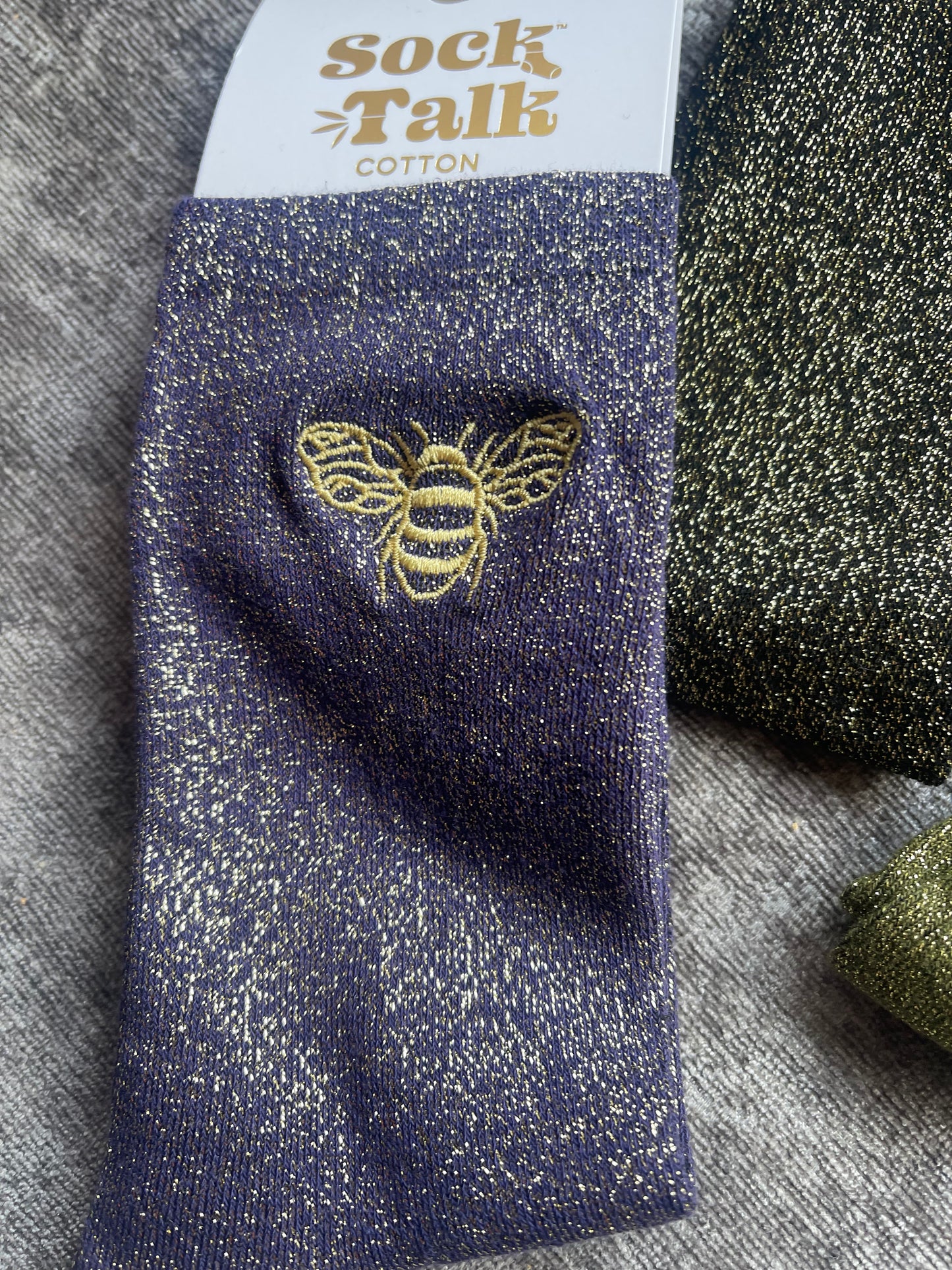 Sparkle Bee Socks