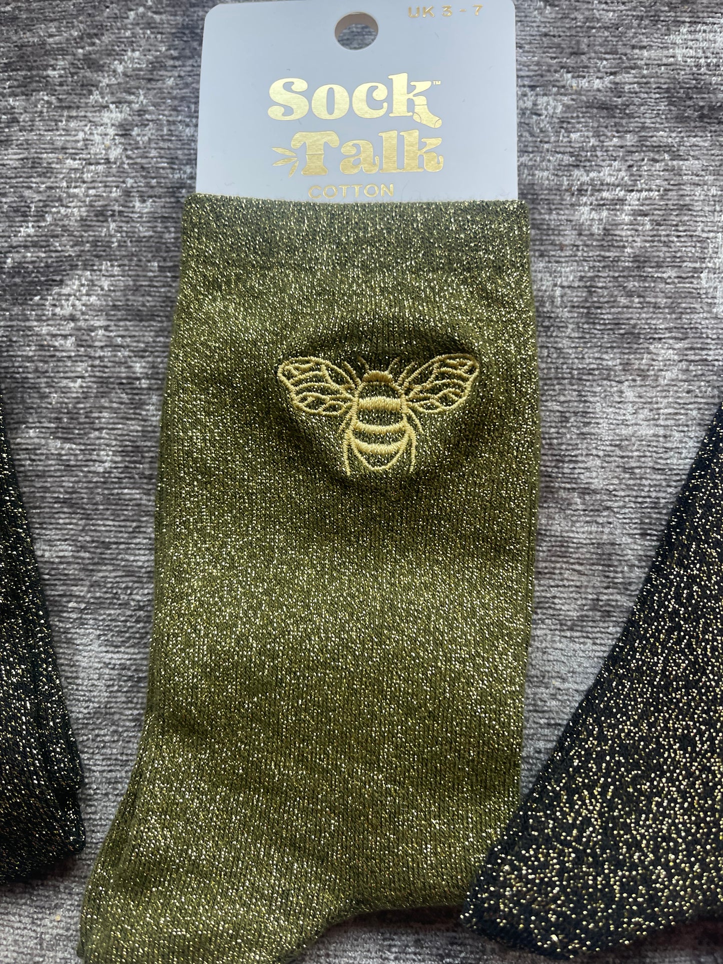 Sparkle Bee Socks